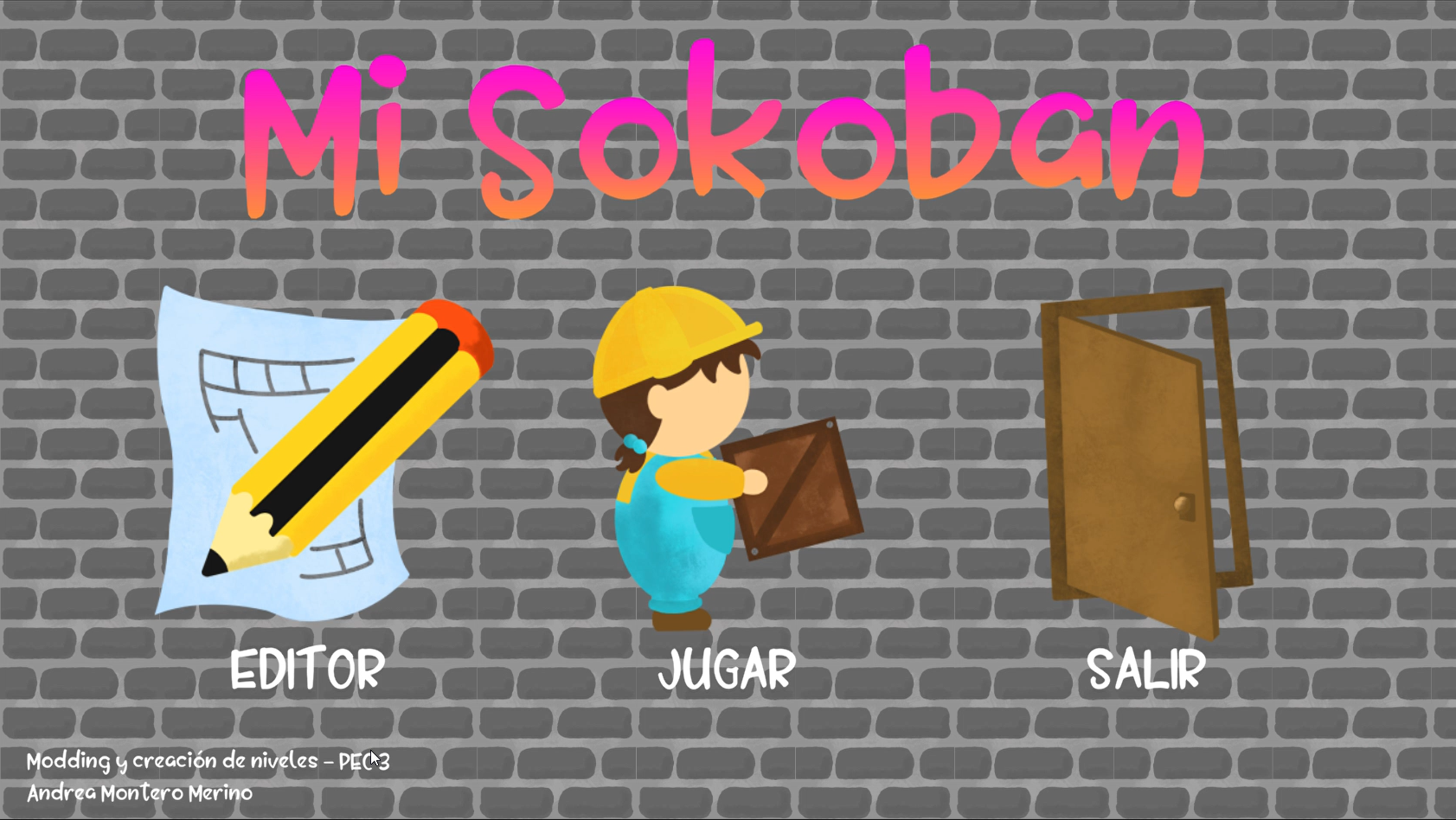 Mi Sokoban – Portada del juego